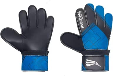 Luva Training Futebol de Campo - Infantil - 1052 - Pre/Azul - P