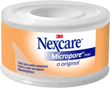 Nexcare, 3M, Micropore, Bege, 25mm x 4,5m