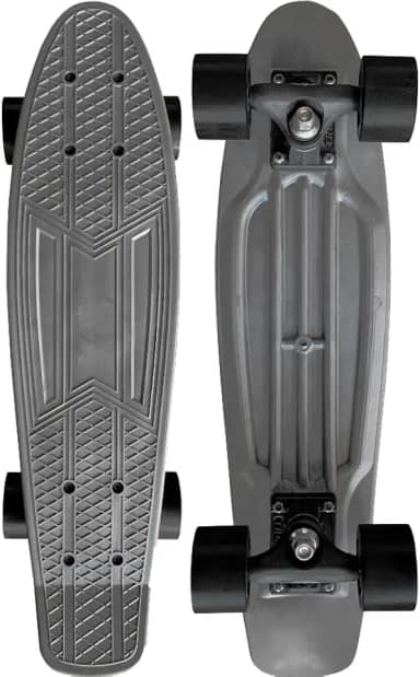 Owl Sports, Skate Mini Cruiser Moon Time Grafite 22 POL.