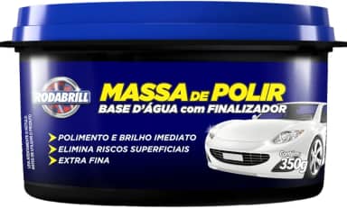 Massa de Polir com Finalizador