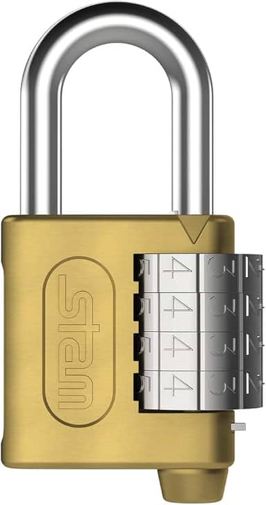 STAM CADEADO SEGR. 40 MM - ZAMAC (E-COAT) - ENC.