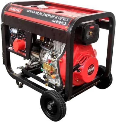 Gerador de Energia a Diesel 9kva Trifásico 110v220v Partida Elétrica