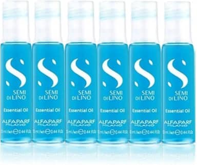 Kit Ampola Azul Alfaparf Semi Di Lino Sublime Essential Oil (06x13ml)