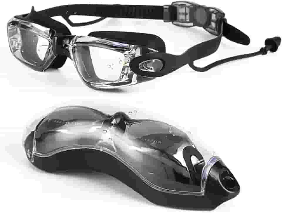 Óculos De Natação Profissional Antiembaçamento Piscina Mar - Óculos para Mergulho Nadar Antiembaçante - ECOMLAR®