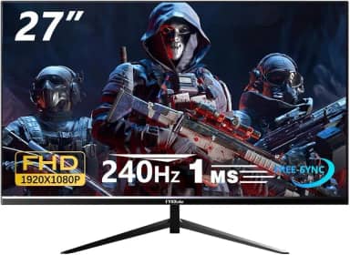 Monitor Gamer 27' FHD, 240Hz, 1ms, IPS, 1920X1080P, HDMI, Display Port, USB, compatível com G-sync, Freesync Premium Pro, Montagem VESA