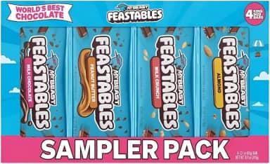Chocolate Mr Beast Feastables Sampler Pack