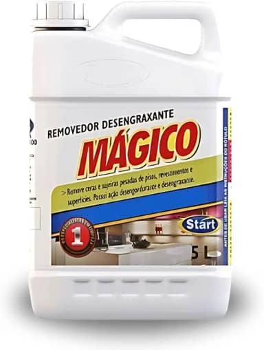Removedor Sujeira Pesada Magico Remove Ceras 5L Rende Muito