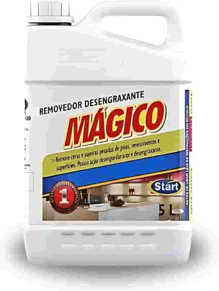 Removedor Sujeira Pesada Magico Remove Ceras 5L Rende Muito
