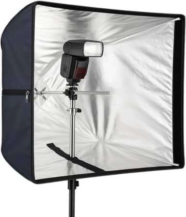 Softbox Universal 50x70cm para Flashes Tocha e Speedlite