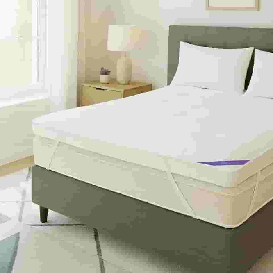 Pillow Top King Premium Confort PLUS,10cm Altura 400 fios, Lavável em Máquina 195x200x10cm