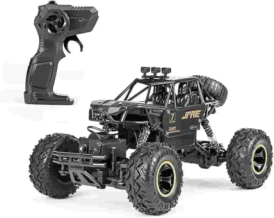 Carrinho De Controle Remoto 4x4 Monster Truck Rock Crawler 4WD Hight Speed Brush Off-Road Truggy + Bateria Extra