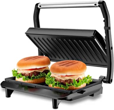 MONDIAL Press Grill Sanduicheira Master Press, Preto/Inox, 1000W, 220V - PG-01