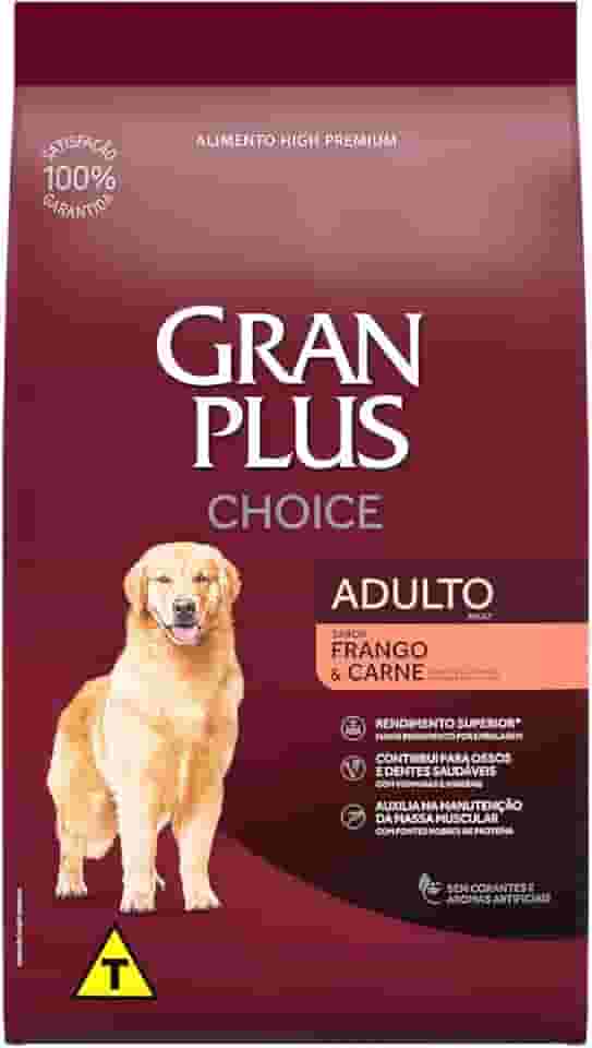 GranPlus Affinity - Choice Cães Adultos Frango Carne, Ração Guabi, 15kg