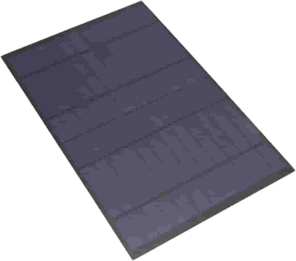 Painel Solar Policristalino 6V 10W, Placa de Carregamento Solar Eficiente para Projetos Externos DIY, Carregador Portátil 6V para Lâmpada de Gramado, Lâmpada de Parede [acampamento,