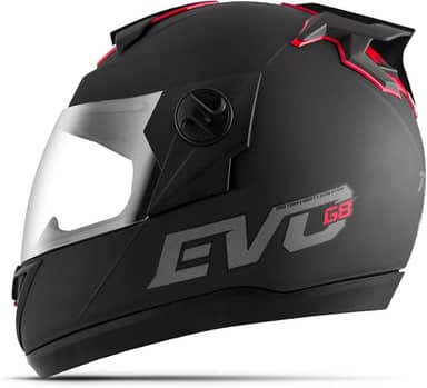 CAPACETE FECHADO PRO TORK EVOLUTION 788 G8 EVO SOLID FOSCO PRETO TAM. 60
