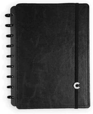 Caderno Inteligente, Médio, Black, 190x255mm, 80 Folhas