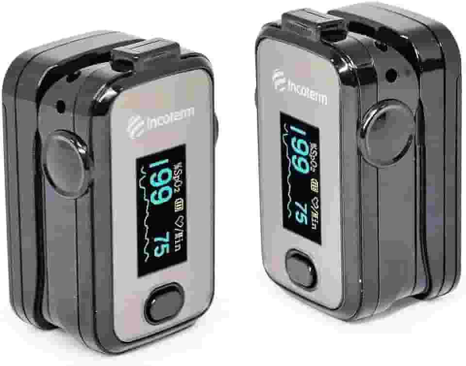 OXÍMETRO PORTÁTIL DE PULSO DE DEDO - INCOTERM