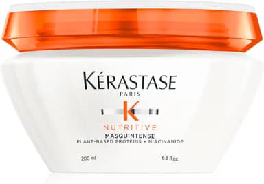 Nutritive Masquintense Kérastase Máscara Capilar Ultra Concentrada Para Cabelos Muito Secos e Finos com Nutrição Intensa que Fortalece a Fibra Capilar, 200ml
