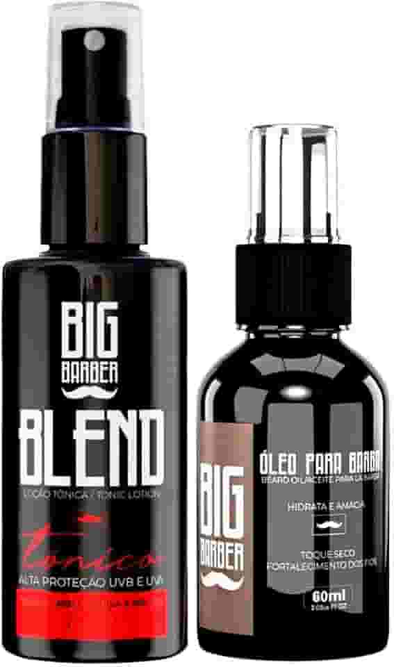Kit Blend Para Crescer Barba e Óleo Hidratante Big Barber