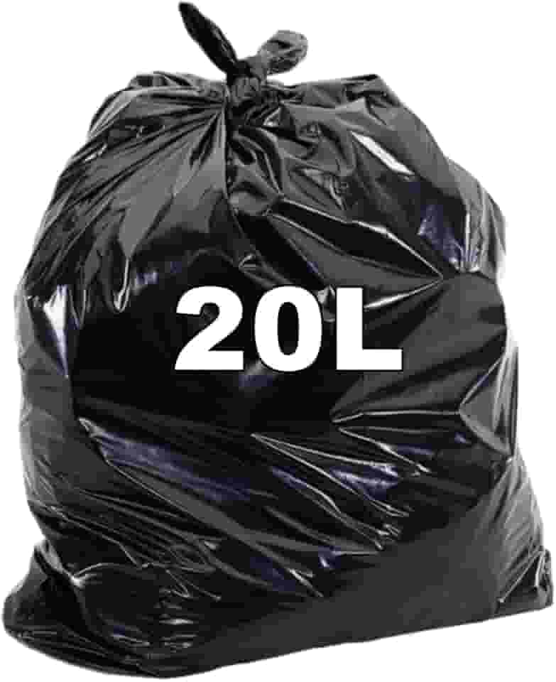 Sacos De Lixo Preto 20l Reforçado 5 Micra 100 Unid