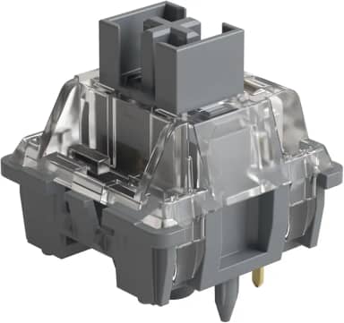 Conjunto de Switch para teclado Akko V3 Silver Pro com 45 peças