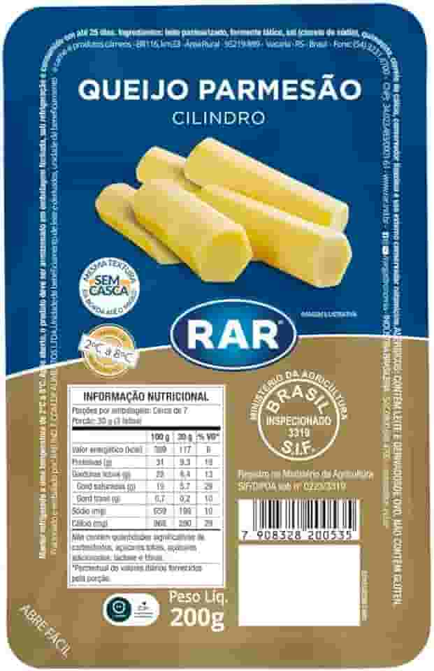 Queijo Parmesão Cilindro 200g