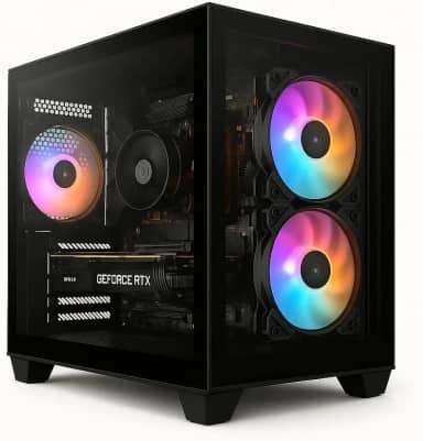 PC Gamer Skill Aquarium, AMD Ryzen 5 5600GT, 16GB 3200MHz, Radeon Vega 7, SSD 512GB M.2, Fonte 500w, Preto SKA003