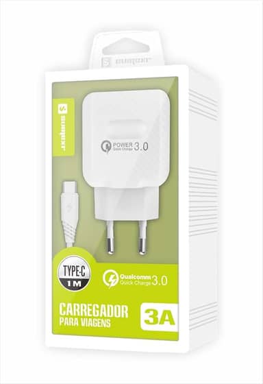 Carregador Turbo Original Tipo C Sumexr Para Celular Xiaomi Mi 8, Mi 8 SE, Mi 8 Lite
