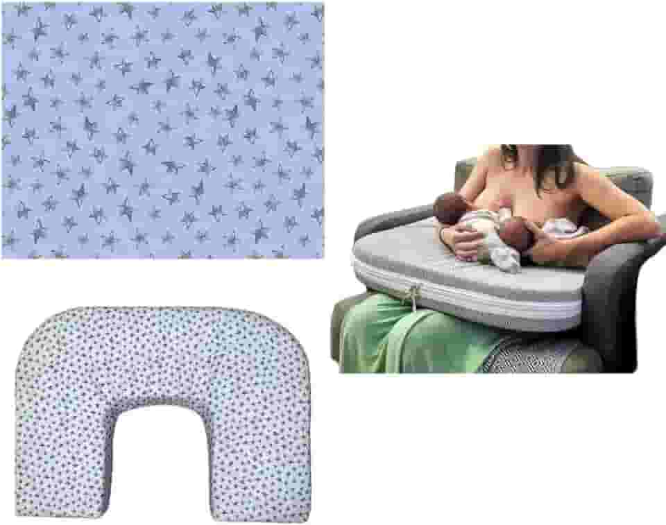 Almofada Amamentacao Grande Estrelinha