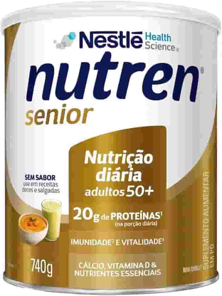 Nutren Senior - Suplemento Alimentar, sem sabor em pó, 740g