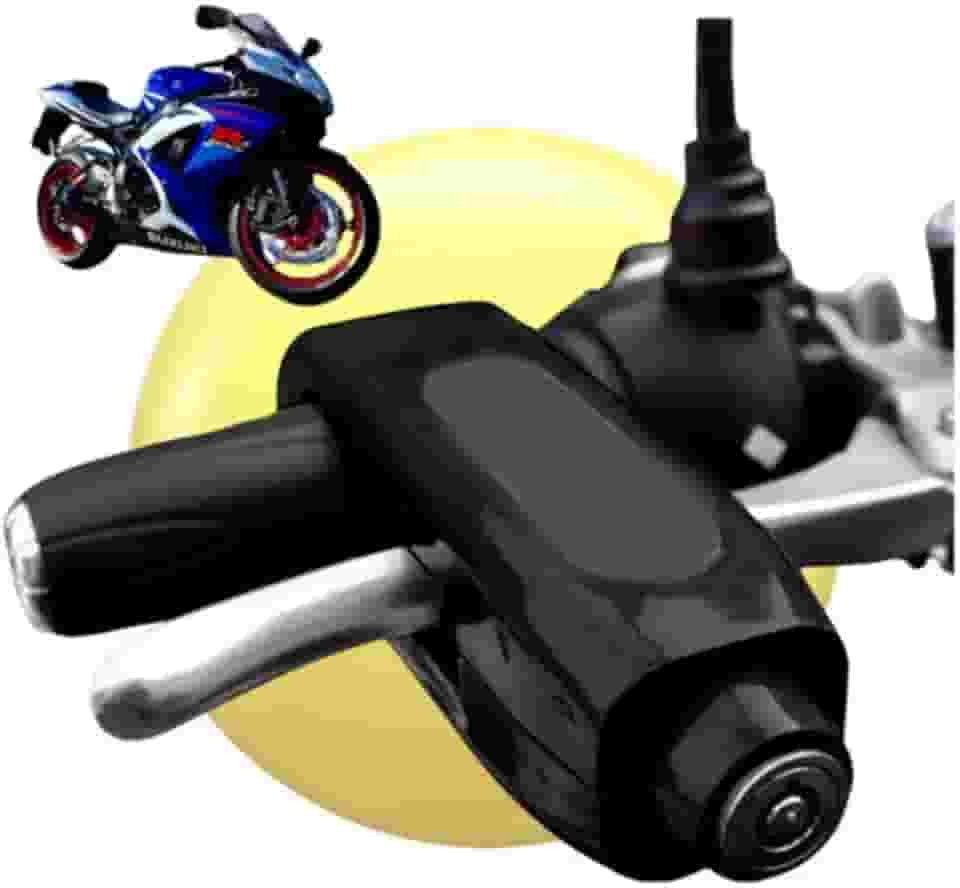 Trava Moto Com Alarme Sonoro, Antifurto Cadeado Para Manete, Trava de Manete Motocicleta Genérico 1 Unidade