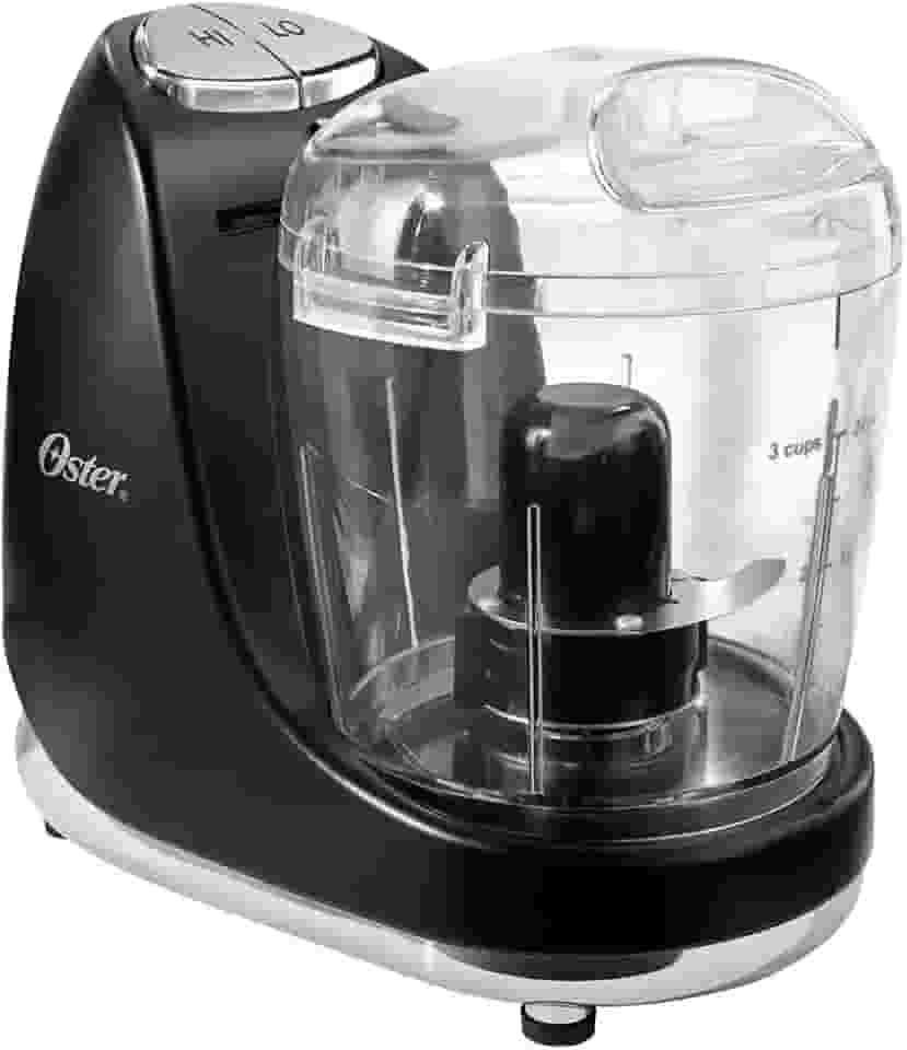 Oster Mini Processador, Chromer, 110V, Preto, 125W, 3320
