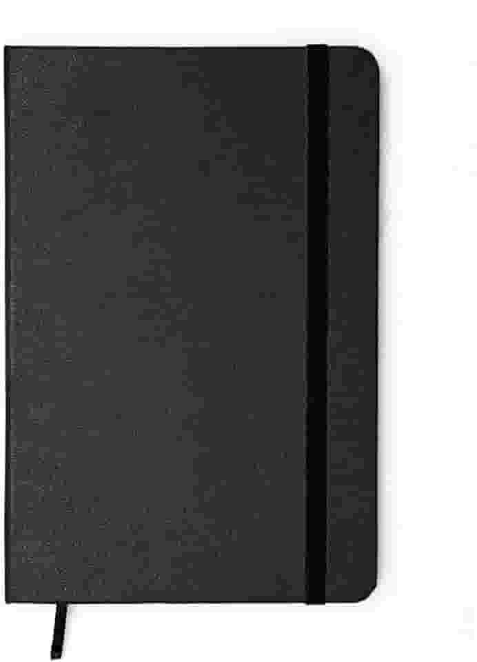 Caderno, Cicero, Clássica, Médio (14x21), Preto