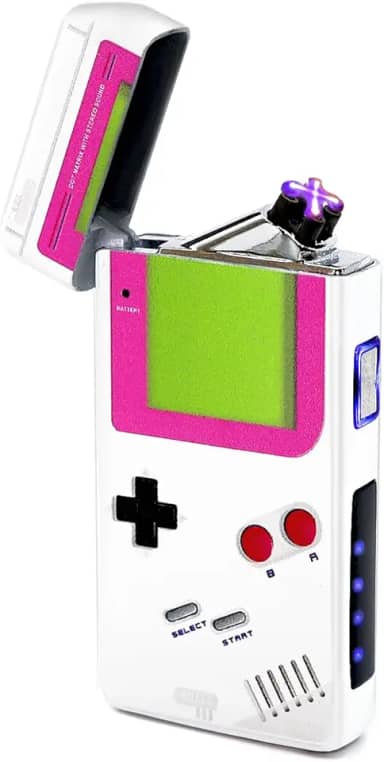 Isqueiro elétrico Rolls - Isqueiros frescos recarregáveis por USB - Presentes retrô para mulheres - Isqueiro de arco eletrônico à prova de vento - Isqueiro de vela - Gadgets exclusivos personalizados