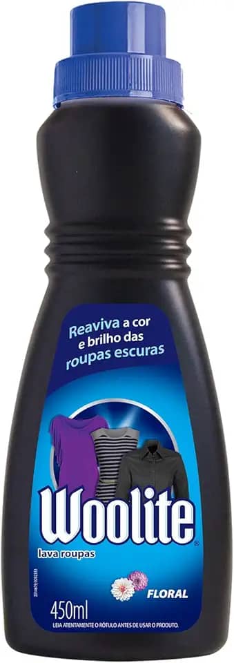 Woolite Lava Roupas Para Roupas Escuras Floral 450Ml