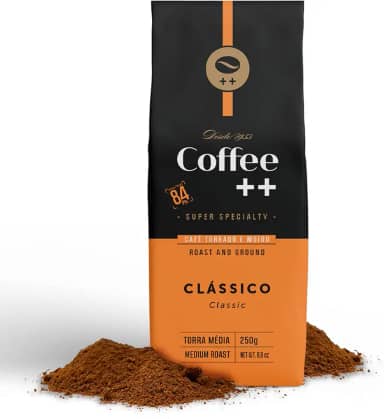 Coffee Mais │Café Super Especial Torrado e Moído - Clássico │100% Arábica │ Torra Média │250g