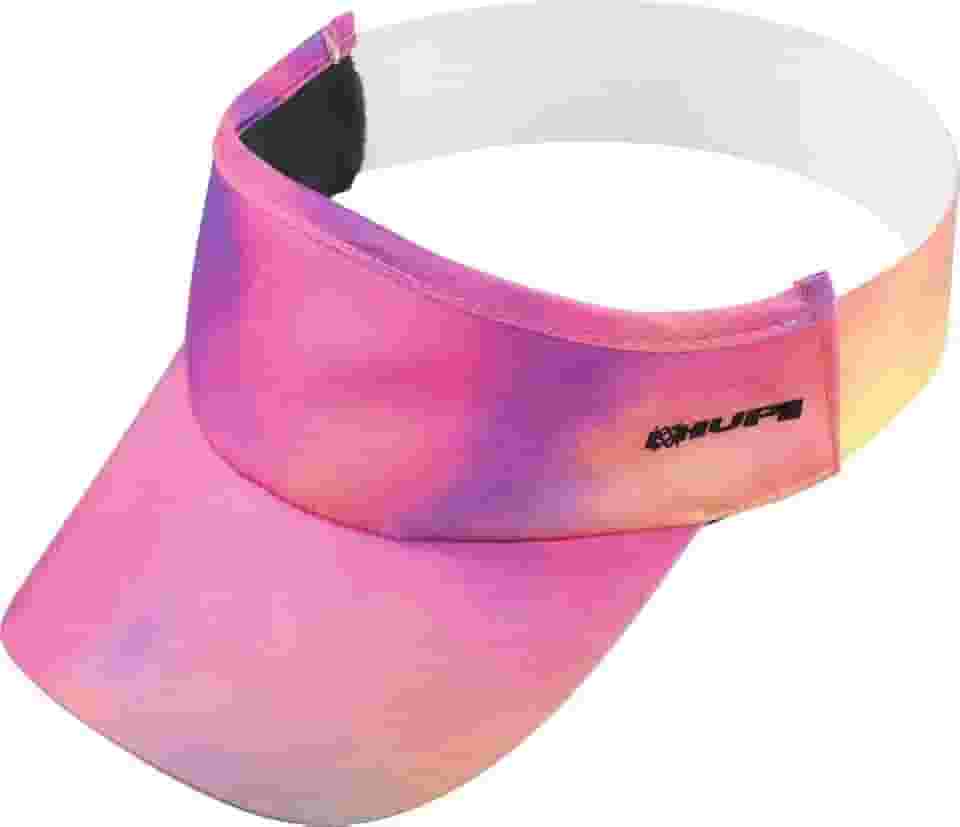 Viseira para Corrida Hupi Tie-dye Roxo/azul