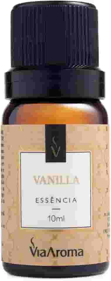 Essência Via Aroma Vanilla Para Aromatizador Aromaterapia 10ml