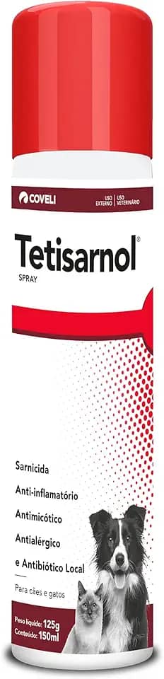 Spray Tetisarnol para Cães