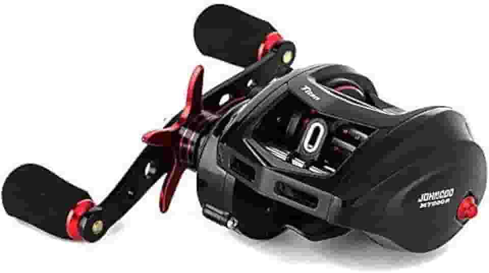 Carretilha de pesca Titan para pesca de água salgada e doce, Max Drag da Johncoo, 13 kg