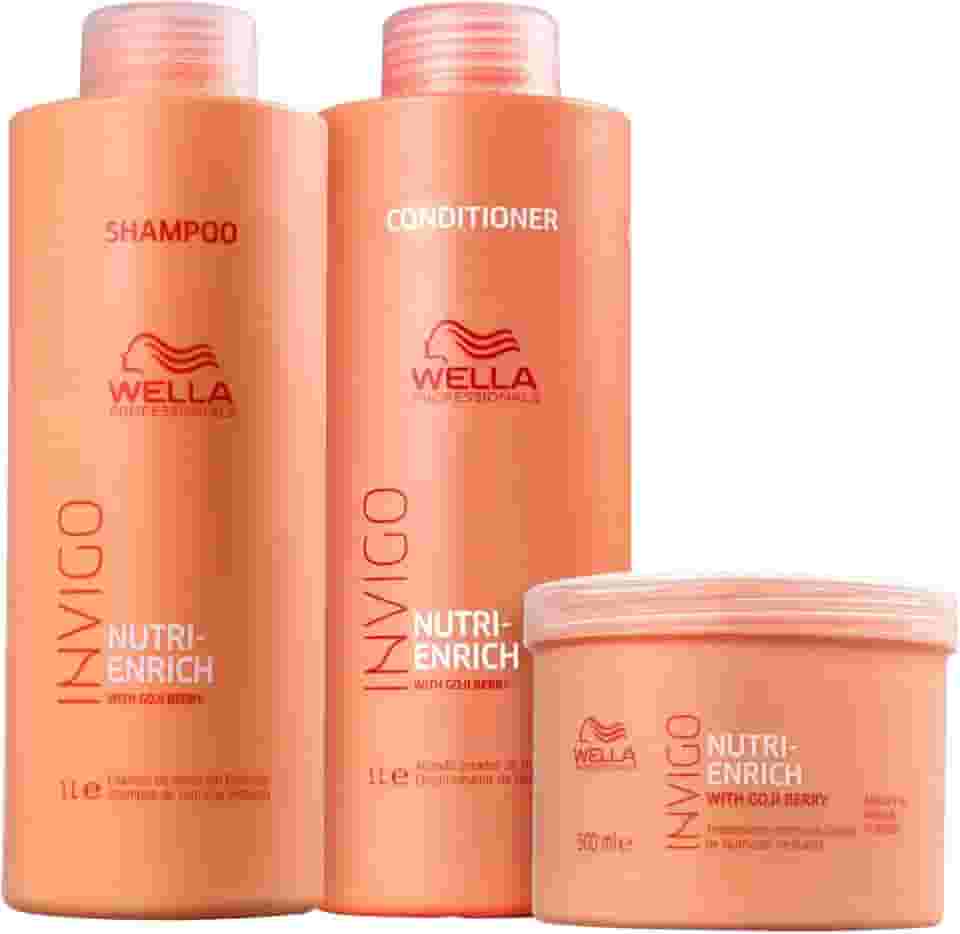 Kit Wella Professionals Invigo Nutri-Enrich Salon Trio (3 Produtos)