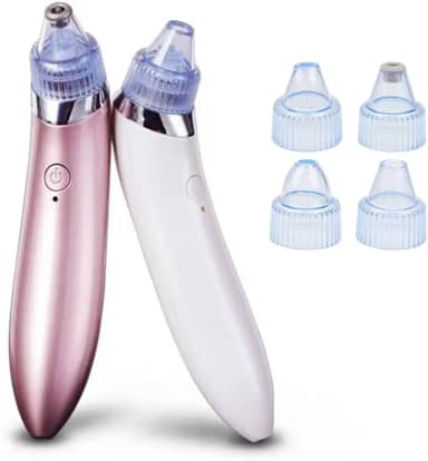 Aparelho Removedor De Cravos Acne 4 Em 1 Espinhas Extrator Sucção Vácuo Sugador Elétrico Portátil Cuidados Com A Pele Rosto