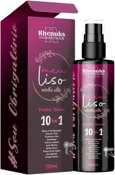 Protetor Térmico Capilar Meu Liso Minha Vida Spray Finalizador