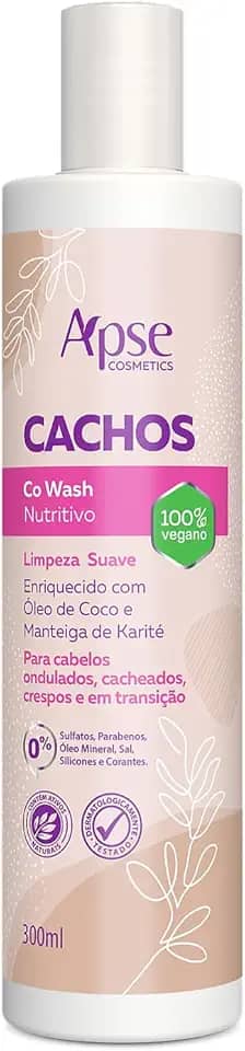 Apse Cosmetics, Co Wash Apice Cachos 300ml Vegano