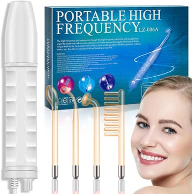 Alta Frequencia, Alta Frequencia Capilar, Pente de Alta Frequencia, Aparelho Estética Alta Frequência Portátil Facial E Capilar Com 4 Eletrodos 110V