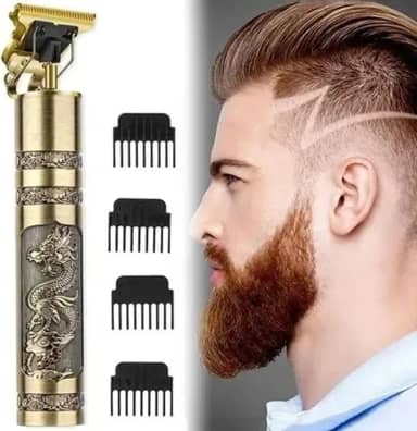 trimmer Máquina de Cortar Cabelo - Recarregável e Portátil - Para Acabamento ou Desenho
