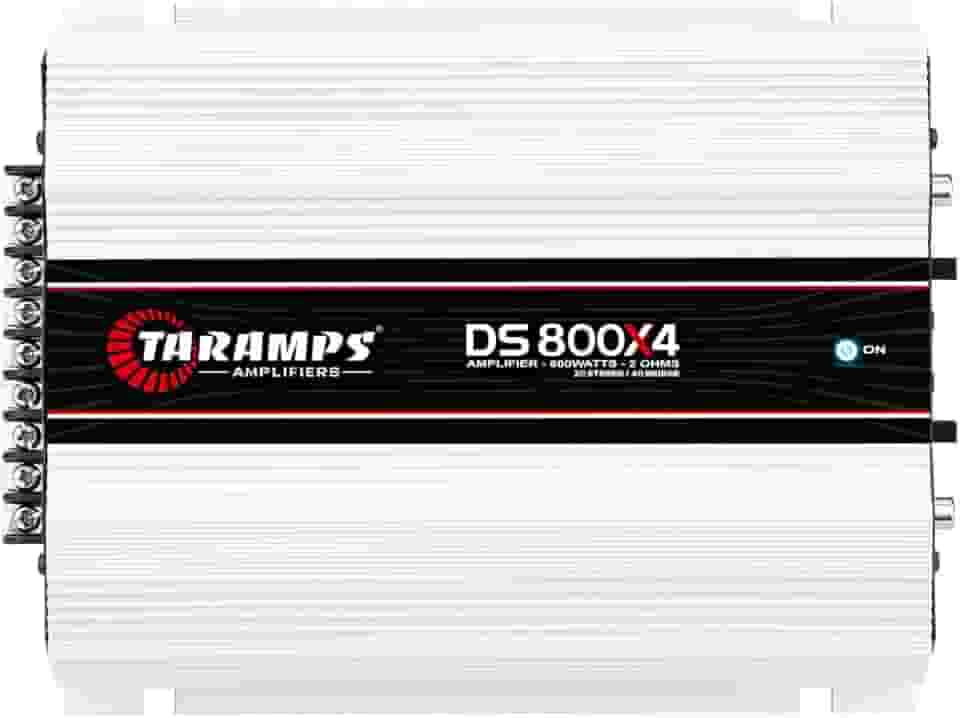 Módulo Taramps DS 800x4 2 ohm 800 W RMS 4 Canais Amplificador Som Automotivo
