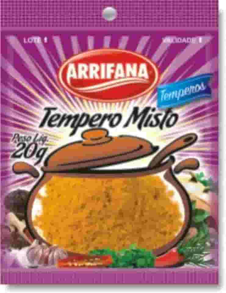 Arrifana Tempero Misto 20 G