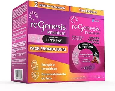 Polivitamínico ReGenesis Premium para Gestantes 120 cápsulas