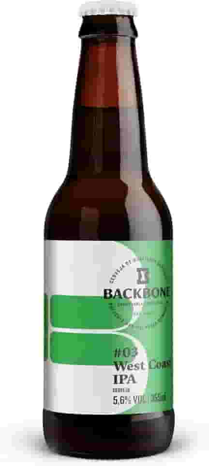 Cerveja West Coast Backbone IPA 355ml